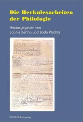 Bertho / Plachta |  Die Herkulesarbeiten der Philologie | Buch |  Sack Fachmedien
