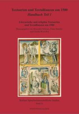 Schwarz / Simmler / Wich-Reif |  Textsorten und Textallianzen um 1500: Handbuch Teil 1 | Buch |  Sack Fachmedien