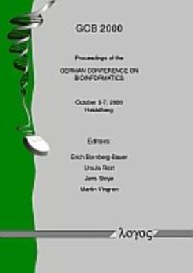 Bornberg-Bauer / Rost / Stoye |  Proceedings of the GERMAN CONFERENCE ON BIOINFORMATICS 2000 | Buch |  Sack Fachmedien