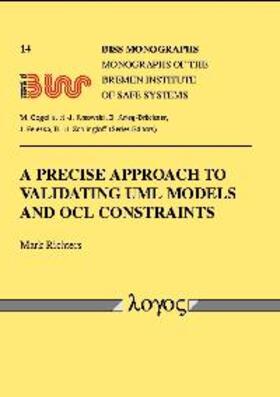 Richters |  A Precise Approach to Validating UML Models and OCL Constraints | Buch |  Sack Fachmedien