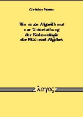 Nassau |  Ein neuer Algorithmus zur Untersuchung der Kohomologie der Steenrod-Algebra | Buch |  Sack Fachmedien