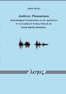 Zeitler |  Auditory Pleasantness | Buch |  Sack Fachmedien