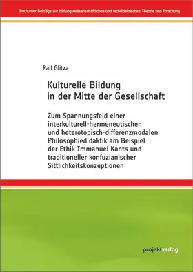 Glitza |  Kulturelle Bildung in der Mitte der Gesellschaft | Buch |  Sack Fachmedien