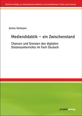 Verheyen |  Mediendidaktik - ein Zwischenstand | Buch |  Sack Fachmedien