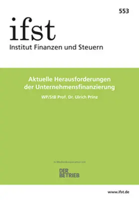 Prinz |  ifst-Schrift 553 | Buch |  Sack Fachmedien