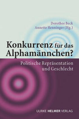 Beck / Henninger |  Konkurrenz für das Alphamännchen | Buch |  Sack Fachmedien