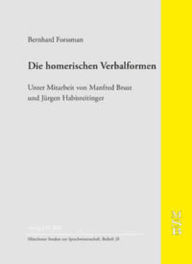 Forssman |  Die homerischen Verbalformen | Buch |  Sack Fachmedien