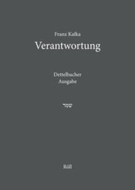 Köhler / Kafka |  Franz Kafka. Verantwortung. | Buch |  Sack Fachmedien