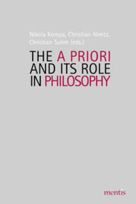 Kompa / Nimtz / Nitmz |  The A Priori and Its Role in Philosophy | Buch |  Sack Fachmedien