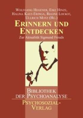 Hegener / Hinze / Katz-Eringa |  Hegener, W: Erinnern und Entdecken | Buch |  Sack Fachmedien