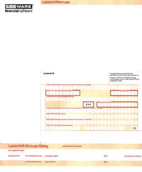  Lastschriften DIN A4 Einzelblatt, 100 Stück/Paket | Buch |  Sack Fachmedien