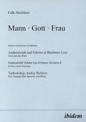 Strehlow |  Mann - Gott - Frau | Buch |  Sack Fachmedien