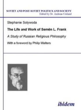 Solywoda |  The Life and Work of Semen L. Frank | Buch |  Sack Fachmedien