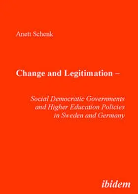 Schenk |  Change and Legitimation | Buch |  Sack Fachmedien