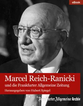 Archiv / Spiegel |  Marcel Reich-Ranicki | eBook | Sack Fachmedien