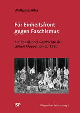 Alles | Für Einheitsfront gegen Faschismus | Buch | 978-3-89900-001-6 | sack.de