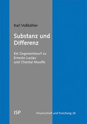 Voßkühler |  Substanz und Differenz | Buch |  Sack Fachmedien