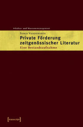 Vandenrath |  Private Förderung zeitgenössischer Literatur | Buch |  Sack Fachmedien
