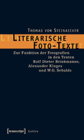 Steinaecker |  Literarische Foto-Texte | Buch |  Sack Fachmedien