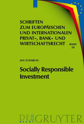 Scharlau |  Socially Responsible Investment | Buch |  Sack Fachmedien