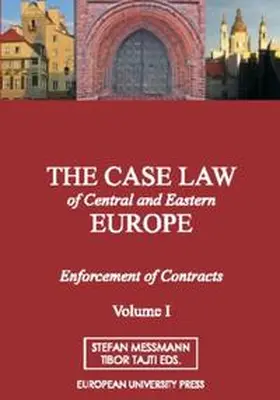 Messmann / Tajti |  The Case Law of Central and Eastern Europe | Buch |  Sack Fachmedien