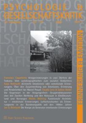Tschuggnall |  Erinnerung und Emotion 2/2006 | Buch |  Sack Fachmedien