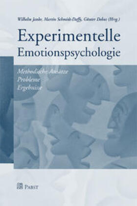 Janke / Schmidt-Daffy / Debus |  Experimentelle Emotionspsychologie | Buch |  Sack Fachmedien