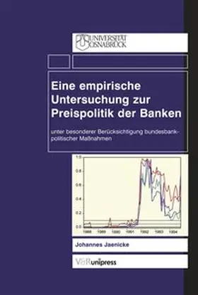 Jaenicke |  Eine empirische Untersuchung zur Preispolitik der Banken | Buch |  Sack Fachmedien