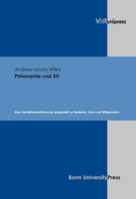 Wilke |  Philosophie und Stil | Buch |  Sack Fachmedien