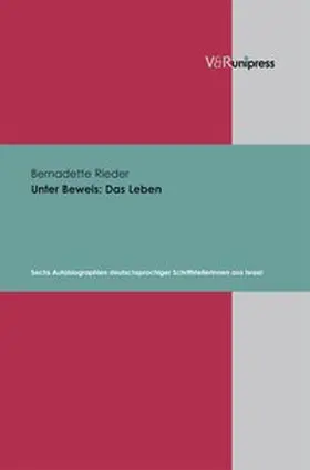 Rieder |  Unter Beweis: Das Leben | Buch |  Sack Fachmedien