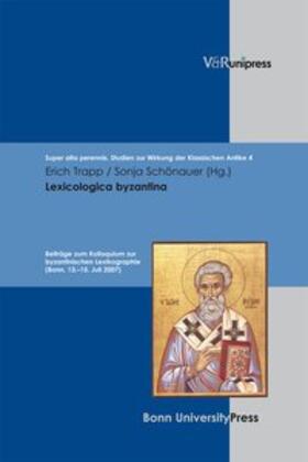 Trapp / Schoenauer |  Lexicologica byzantina | Buch |  Sack Fachmedien