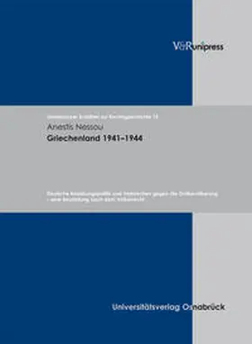 Nessou |  Griechenland 1941 - 1944 | Buch |  Sack Fachmedien