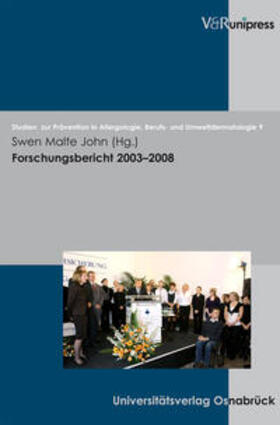 John |  Forschungsbericht 2003 - 2008 | Buch |  Sack Fachmedien