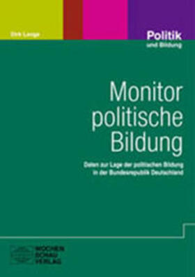 Lange |  Monitor politische Bildung | Buch |  Sack Fachmedien