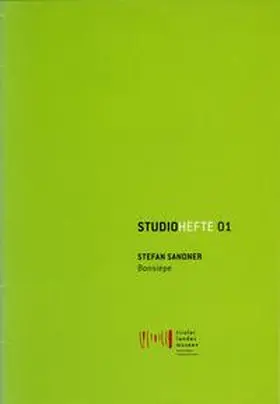 Meighörner / Dankl |  Studiohefte 01. Stefan Sandner - Bonsiepe | Buch |  Sack Fachmedien