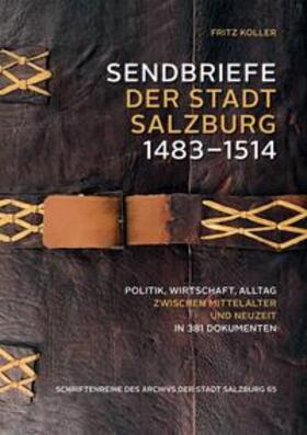 Koller |  Sendbriefe der Stadt Salzburg 1483–1514 | Buch |  Sack Fachmedien