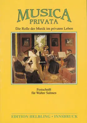 Staubmannn / Schneider / Waibl |  Musica Privata | Buch |  Sack Fachmedien