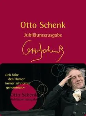  Otto Schenk Jubiläumsausgabe 1 | Sonstiges |  Sack Fachmedien