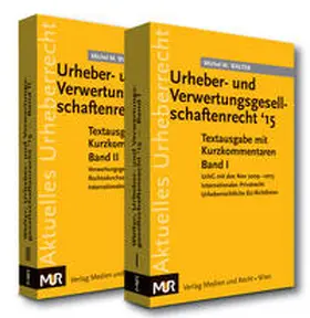 Walter |  Urheber- und Verwertungsgesellschaftenrecht '15 | Buch |  Sack Fachmedien