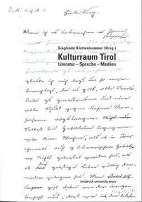 Klettenhammer | Kulturraum Tirol | Buch | 978-3-901064-38-8 | sack.de