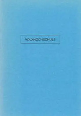 Salzburger Kunstverein / Babias |  Volxhochschule | Buch |  Sack Fachmedien