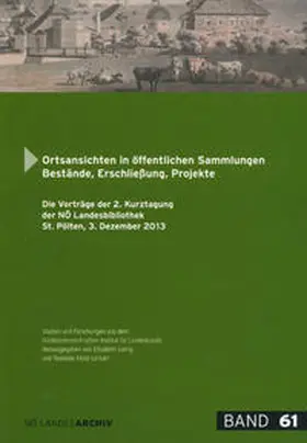 Andraschek-Holzer |  Ortsansichten in öffentlichen Sammlungen. Bestände, Erschließung, Projekte | Buch |  Sack Fachmedien