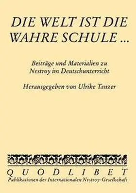 Tanzer |  Die Welt ist die wahre Schule... | Buch |  Sack Fachmedien