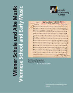 Grassl / Kapp |  Wiener Schule und Alte Musik | Viennese School and Early Music | Buch |  Sack Fachmedien