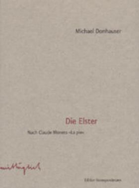 Donhauser |  Die Elster | Buch |  Sack Fachmedien