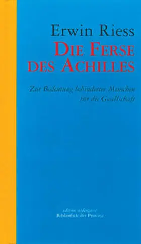 Riess |  Die Ferse des Achillles | Buch |  Sack Fachmedien