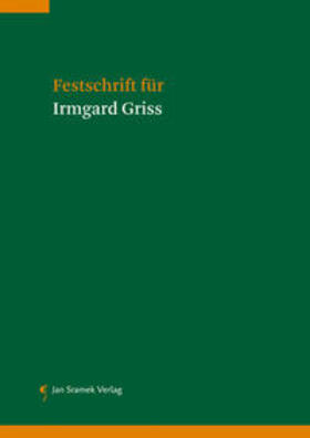 Schenk / Lovrek / Musger |  Festschrift für Irmgard Griss | Buch |  Sack Fachmedien