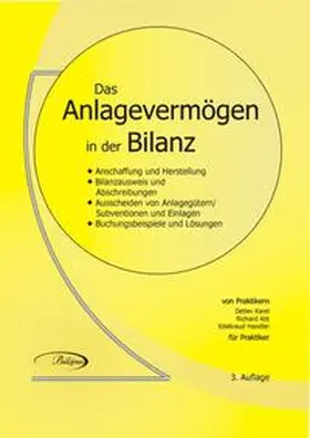 Karel / Abt / Handler |  Das Anlagevermögen in der Bilanz | Buch |  Sack Fachmedien