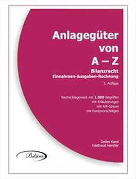 Karel / Handler |  Anlagegüter von A - Z | Buch |  Sack Fachmedien