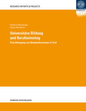 Meusburger / Staubmann |  Universitäre Bildung und Berufseinstieg | Buch |  Sack Fachmedien